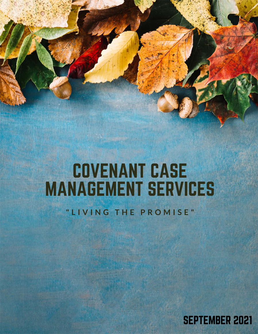 September 2021 Newsletter from Covenant Case Management Services