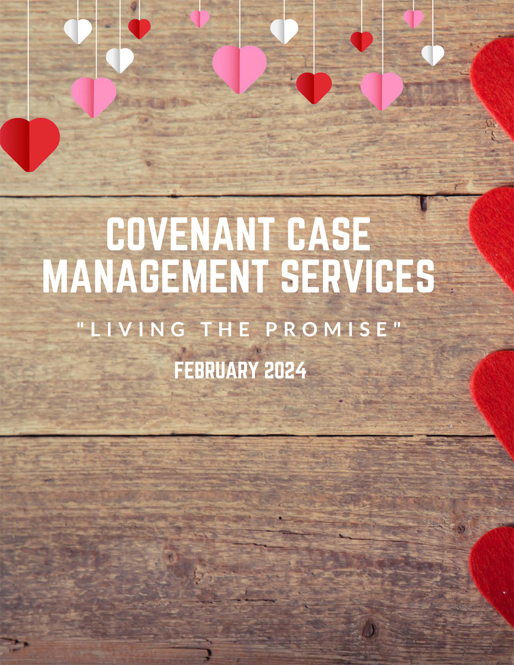 February 2024 Newsletter from Covenant Case Management Services